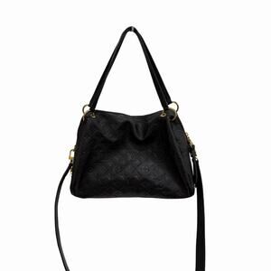 Louis Vuitton Empreinte Tote Bag Black Leather LV Monogram Ponthieu Artsy